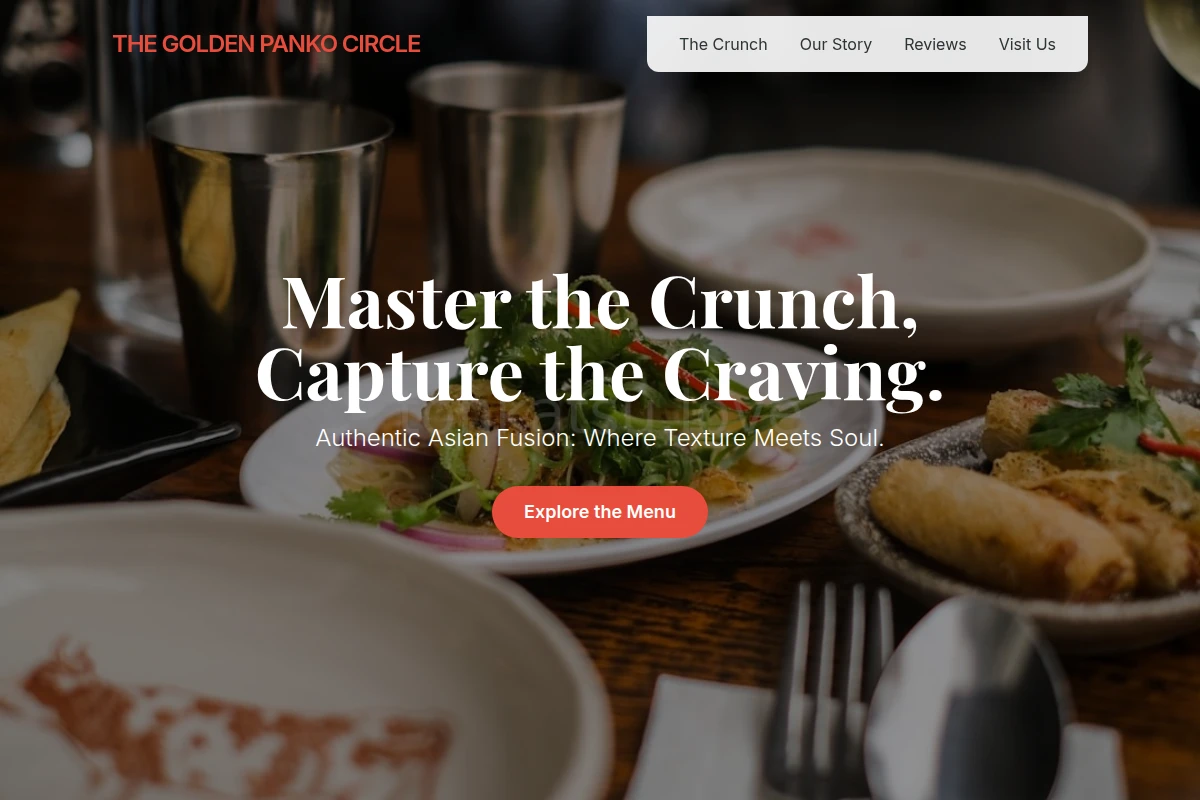 Crunch Asian Fusion Food
